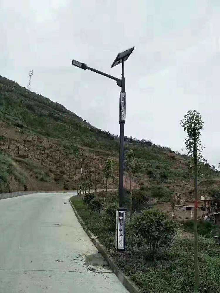 瓜州县仿古太阳能路灯